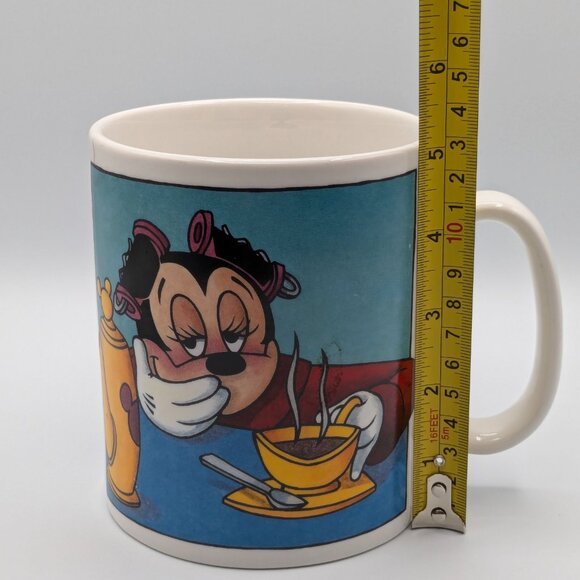 Disney Jumbo Tired Sleepy Minnie Mouse Mug - Picture 5 of 8